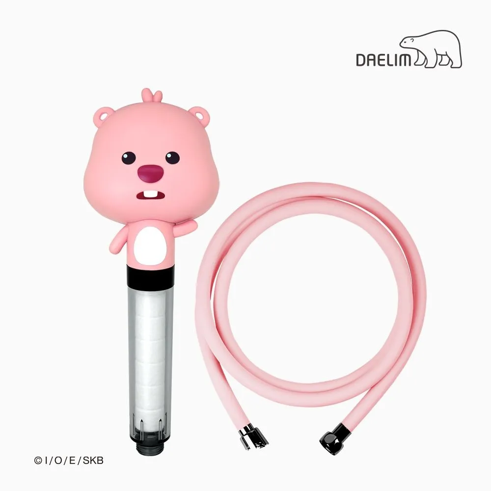 대림바스 잔망루피 멀티필터 샤워기 샤워줄 SET