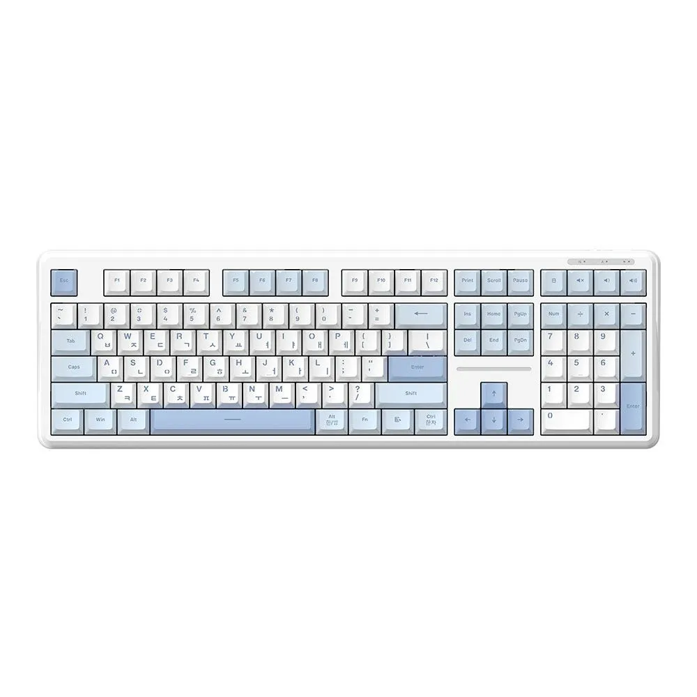 archon AK27 OSCAFE 유무선 저소음 사무용 멤브레인 키보드, 소다