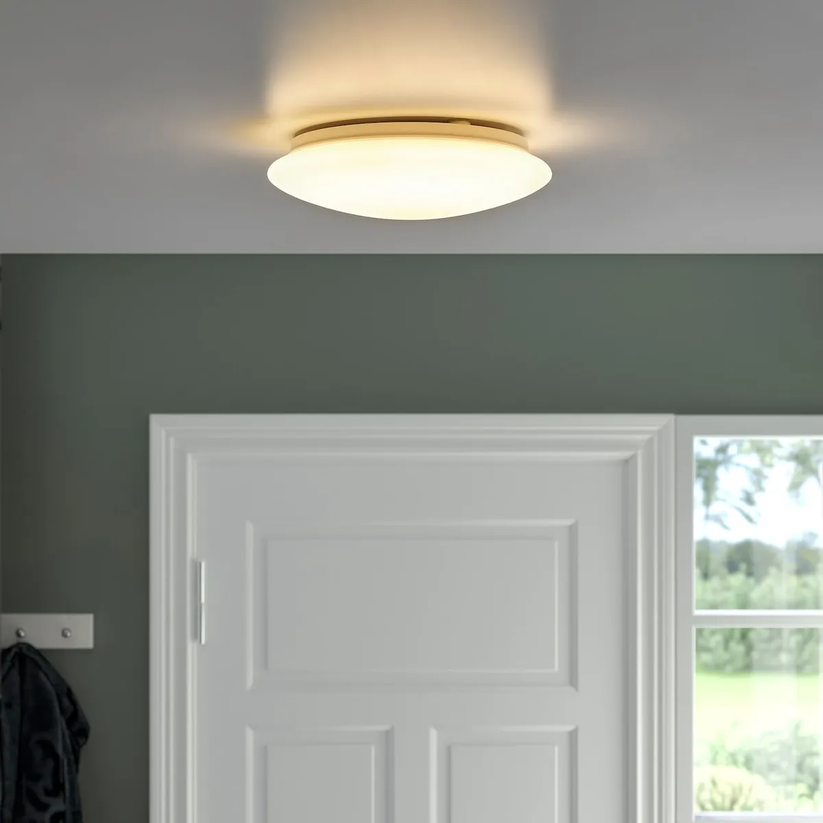 이케아 발라스트 LED 천장등 벽조명 25cm