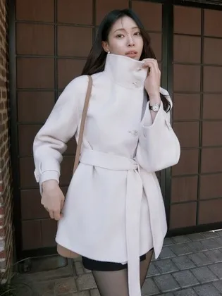 이바나헬싱키 Ines wool short coat