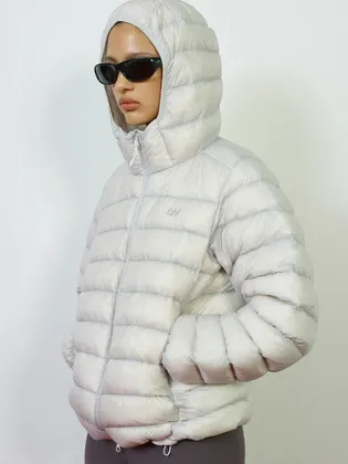 아웃도어보이스 Technol-OV ULTRA LIGHTWEIGHT DOWN JACKET LIGHT GRAY