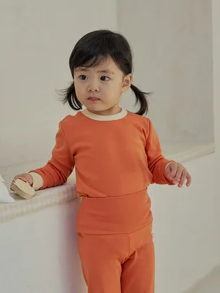 슈슈페 젤라또 배앓이방지 실내복 자몽크림
