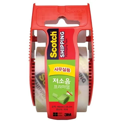 스카치 저소음 프리미엄 포장용 테이프 48mm x 20m