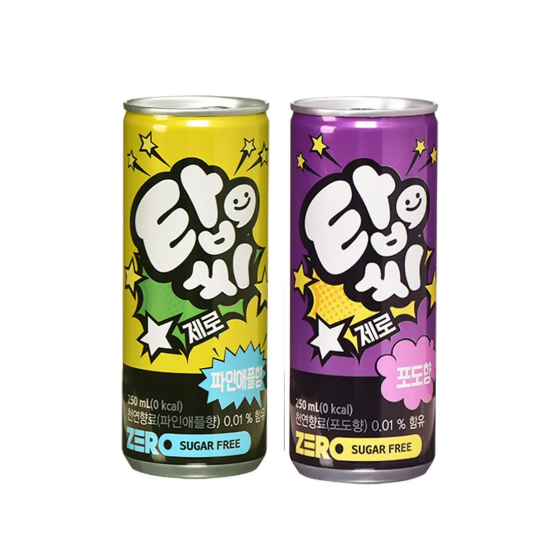 일화 탑씨 제로 250ml 30캔 3종 포도 파인애플