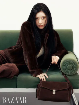 포스티 숄더백 스웨이드 LW6AB1900_LV